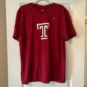 Nike Temple University Dri-Fit Tshirt